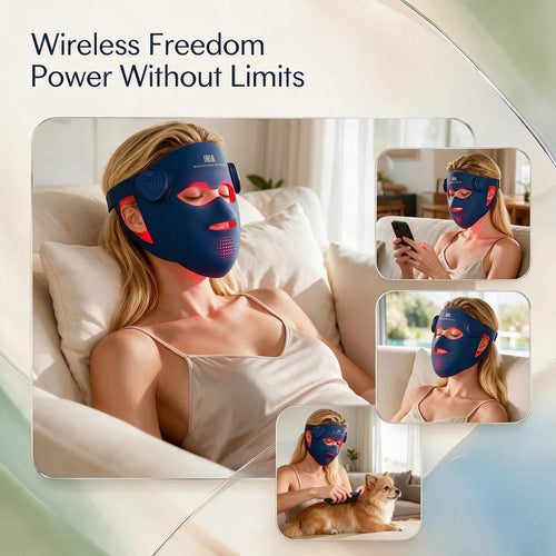 GLOW 4D 940nm Dual NIR Wireless LED Mask
