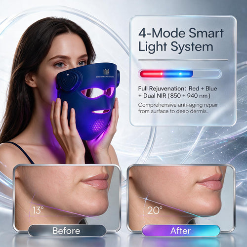 GLOW 4D 940nm Dual NIR Wireless LED Mask